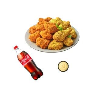 [BHC] 커링클/뿌링클 반반치킨+콜라1.25L