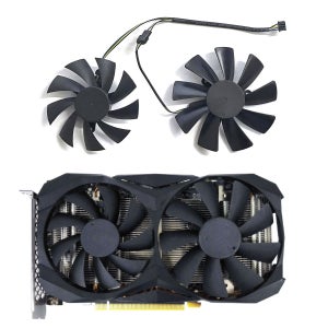 88MM 100MM GPU 팬 4PIN은 Wanli P102-100 Zotac P102-100 P104-100 Zotac GTX 1060 GTX 1070TI GTX 1080TI 냉