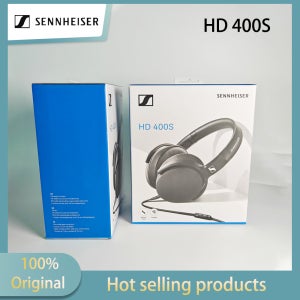 젠하이저 HD 400S 유선 이어폰, 헤드 마운트형 음악 이어폰, 게임용 이어폰, 블랙 선물, 지능형 와이어 컨트롤