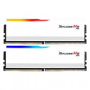 G.SKILL DDR5-6400 CL32 RIPJAWS M5 RGB 화이트 패키지 (96GB(48Gx2))
