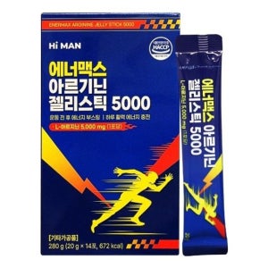 하이맨 에너맥스 아르기닌 젤리스틱 5000 20g x 14포