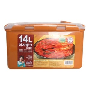 황토 792TMN73 이지탱크 누름이 김치통14L