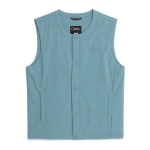 내셔널지오그래픽 N253UPV010 레아 초경량 패딩 베스트 LIGHT TEAL GREEN