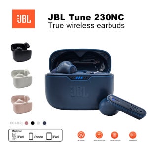 JBL TUNE 230NC TWS 무선 블루투스 이어폰 인이어형 스테레오 이어버드 마이크 스포츠 무선 헤드폰 게임용 이어버드