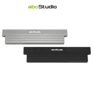 AboStudio DDR5/DDR4 메모리 방열판, CNC 알루미늄 RAM 방열 갑옷 조끼, 검정색, 회색, 흰색, 빛 없음