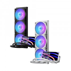 쿨러마스터 MasterLiquid Core LCD 6인치 360 ARGB (화이트)