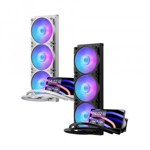 쿨러마스터 MasterLiquid Core LCD 6인치 360 ARGB (블랙)