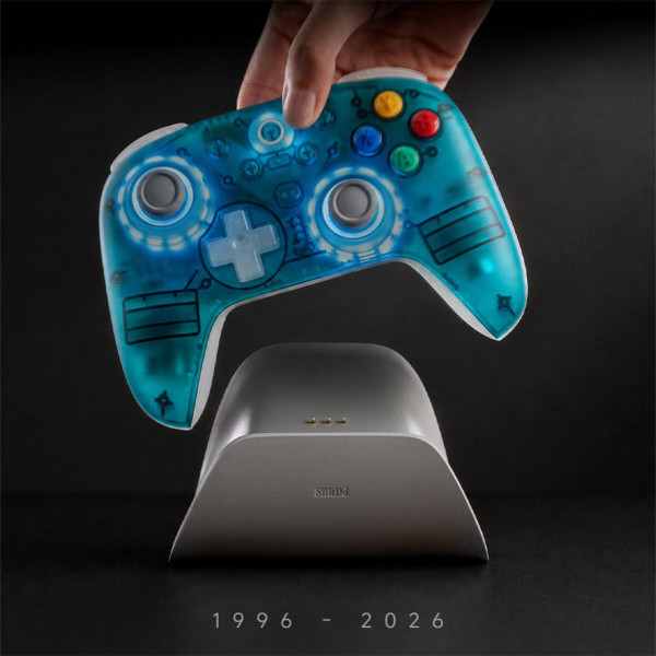 8BitDo 헌터2 무선 게임패드 크리스탈 블루 30주년에디션 (49,900원) (무료)