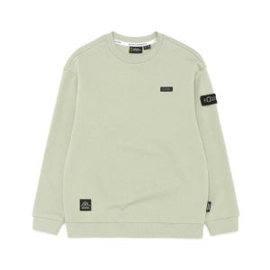 내셔널지오그래픽 키즈 키즈 K233USW230 어드벤처 그래픽 맨투맨 SMOKE GREEN