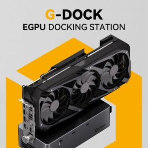 GTBOX G-DOCK 외장 그래픽 카드 독 (OCulink USB4 지원, 내장형 Huntkey 800W 파워 서플라이 포함) 게이밍 PC EGPU 도킹 스테이션