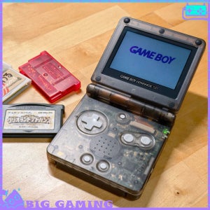 닌텐도 게임보이 어드밴스 GBA SP 레트로 휴대용 게임 콘솔 프론트라이트 백라이트 향수를 불러일으키는 아케이드 게임 컨트롤러에 적합