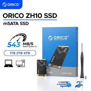 ORICO ZH10 mSATA SSD SATA III 6Gbps 3D NAND 내장 솔리드 스테이트 드라이브 128GB 256GB 512GB 1TB 노트북 용 Ultrabooks 