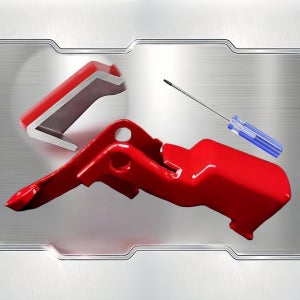다이슨 V7 V8 진공 청소기와 호환되는 업그레이드된 금속 트리거 스위치 버튼 레드 파워 트리거 스위치 수리 액세서리
