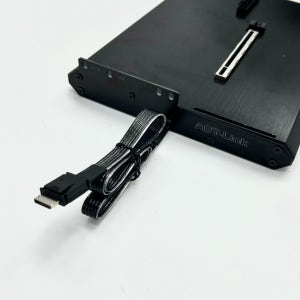 OCuLink SFF-8612 Female To PCI-E X16 외부 그래픽 카드 도킹 스테이션, 개방형 올알루미늄 바디 PCIe 5.0x4 128Gbps