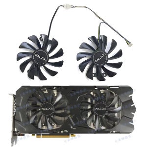 95MM 4핀 GTX 1080 1070TI GPU 팬 (KFA2 갤럭시 지포스 P104 GTX1080 1070 1070TI 8GB EX OC 그래픽 카드 쿨링용)