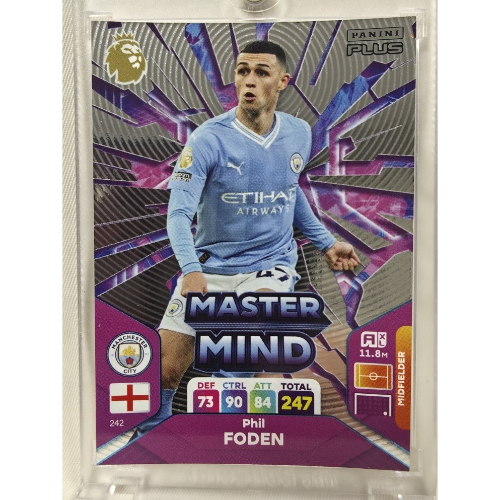 2024 Panini Adrenalyn XL Plus 파니니 아드레날린 필 포든 EDITION 축구 스포츠 포토 카드  1개