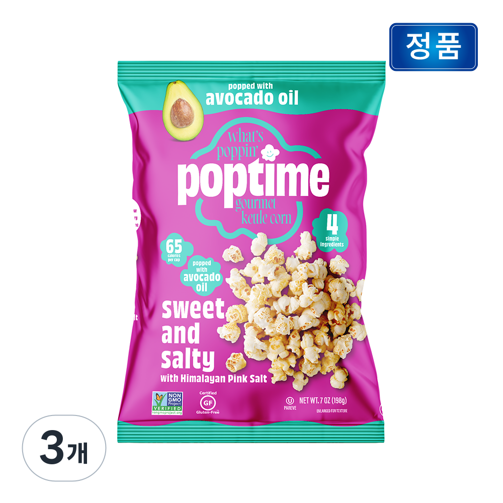 팝타임 히말라야 핑크솔트 스윗앤솔티 팝콘 성분 분석