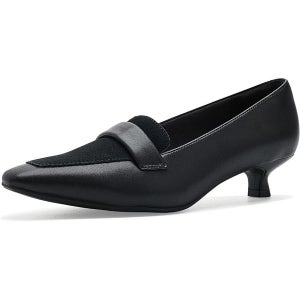 클락스 스칼리트 메이블 BLACK LEATHER 여성 10016479