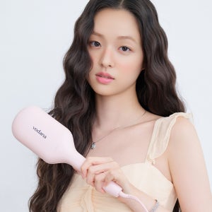 [보다나] 글로우 핏 물결 고데기 38mm 아이보리무드/파우더핑크 HI31