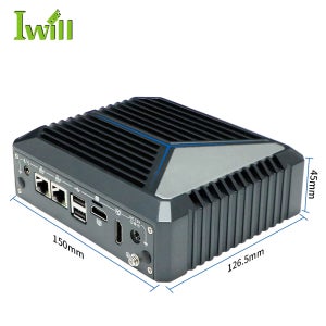 소형 베어본 미니 PC 인텔 12세대 N100 미니 컴퓨터 DDR4 2 LAN 포트