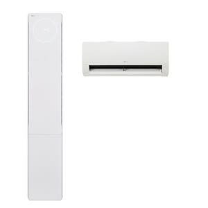 LG 휘센 AI 오브제컬렉션 뷰II 2시리즈 2in1 에어컨 18평형+6평형 (에센스 화이트) FQ18GU2EK2 60개월약정