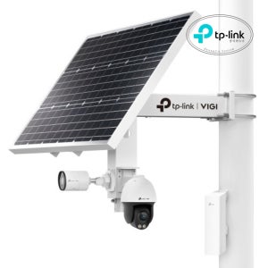 티피링크 VIGI SP9030 | 90W 태양광 CCTV 전원 공급 시스템 리튬 배터리 야외용 농장 CCTV