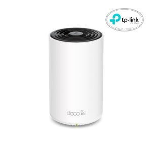 티피링크 Deco XE75 Pro (1팩) | AXE5400 5400Mbps 트라이밴드 Wi-Fi 6E 6GHz 메시 Wi-Fi 시스템 AI 메시 가정용 사무실 학원용