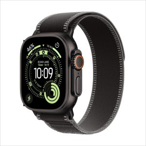 [롯데백화점] Apple [매장 픽업] 애플워치 울트라 3 49mm 블랙 티타늄, 블랙/차콜 트레일 루프 LE1220166990