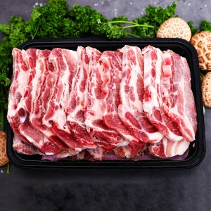 장흥토요시장 한돈 갈비(LA식) 3kg[3000g]