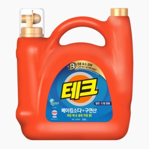 [테크] 베이킹소다+구연산 액체세제 겸용 대용량 5.5L
