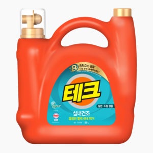 [테크] 실내건조 액체세제 겸용 대용량 5.5L