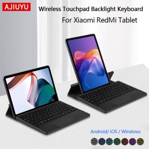 샤오미 패드 7 프로 11.2 미패드 6 5 프로 레드미 패드 2 SE 11인치 8.7 무선 BT 터치패드 백라이트 키보드 스탠드 태블릿 키보드