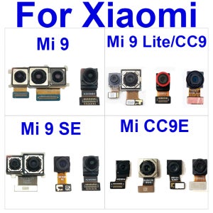 Xiaomi Mi 9 Lite Mi9 Mi 9 SE CC9 CC9e 후면 대형 카메라 및 소형 직면 모듈 카메라 교체 부품 용 전면 및 후면 메인 카메라