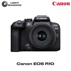 캐논 EOS R10 미러리스 카메라 RF-S 18-45mm f/4.5-6.3 IS STM 렌즈 키트 – 24.2MP, 4K 비디오, 고속 연속 촬영