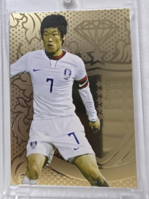2011 FUTERA GOLD 퓨테라 골드 박지성 295장 한정 (96/295) 대한민국 국가대표 축구 스포츠 포토 카드 ★