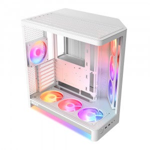 NZXT H6 RGB + V2  (화이트)