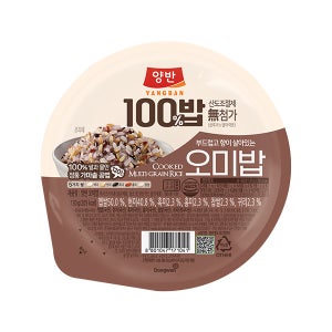 [100밥특가] 양반100밥 오미밥 130g x 48개 ( 2box )