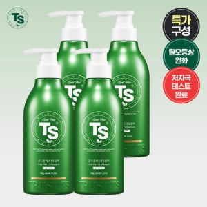 [9/4~6 더블쿠폰] 티에스 TS 골드플러스샴푸500g 4개