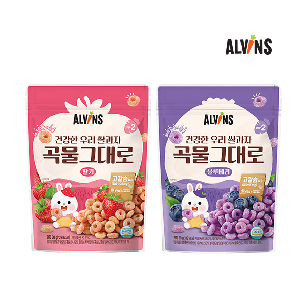 엘빈즈 곡물그대로 딸기 성분 분석