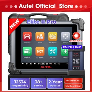 오텔 맥시시스 엘리트 II 프로 진단 도구 2년 무료 업데이트 OBD2 스캐너 DoIP CANFD ECU 프로그래밍 코딩 40가지 서비스