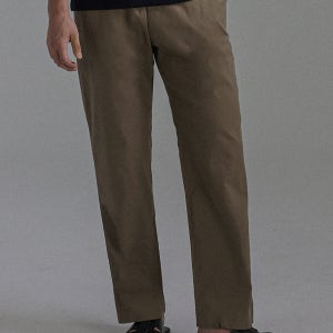 (L-6XL)루비노 숨멎핏 린넨밴딩팬츠(스탠다드핏)[빅사이즈 뱃살커버 슬랙스 스판]