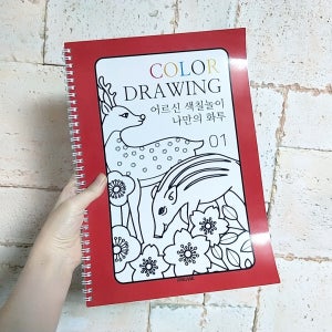 색칠공부 컬러링북 특별한선물, 만들리 mandly
