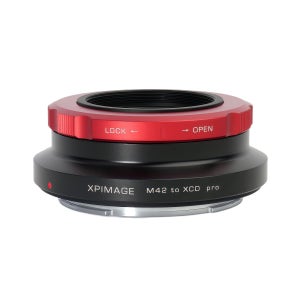 XPimage M42-XCD M42 마운트 렌즈용 수동 초점 렌즈 어댑터-Hasselblad X 마운트 카메라 X1D/X2D/X1DII/907X 50C/907X 100C