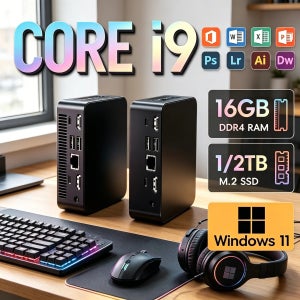 대용량 스토리지 미니 PC 대량 파일 저장 비즈니스 사무실 레저 올인원 PC