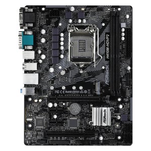 ASROCK H410M-HDVP2 LGA 1200 마더보드 CPU 지원 모델: i9-10900K, i7-10700K, i5-10600K, i5-10500, i5-10400F, i3