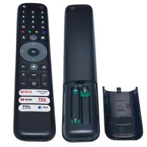 TCL QLED 스마트 구글 TV 50 55 65 75C645 P745 C745 C845 43LC645 시리즈에 적합한 교체용 음성 리모컨 RC833 GUB1