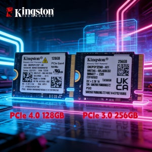 킹스톤 OM3 128GB PCIe 4.0 & OM3 256GB PCIe 3.0 게이밍 M.2 2230 NVMe 내장 SSD - 스트림 덱, 노트북 및 데스크탑 호환