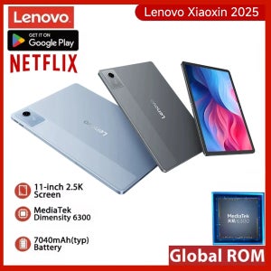 글로벌롬 레노버 샤오신 패드 11 2025 탭 128GB 256GB 디멘시티 6300 11인치 2.5K 스크린 7040mAh 와이파이 안드로이드 패드 구글 플레이 태블릿