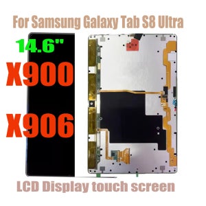 14.6인치 삼성 갤럭시 탭 S8 울트라 X900 X906 SM-X900 SM-X906 LCD 디스플레이 터치 스크린 디지타이저 어셈블리 교체