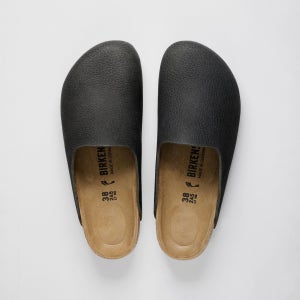 KITH 암스테르담 누벅 가죽 블랙